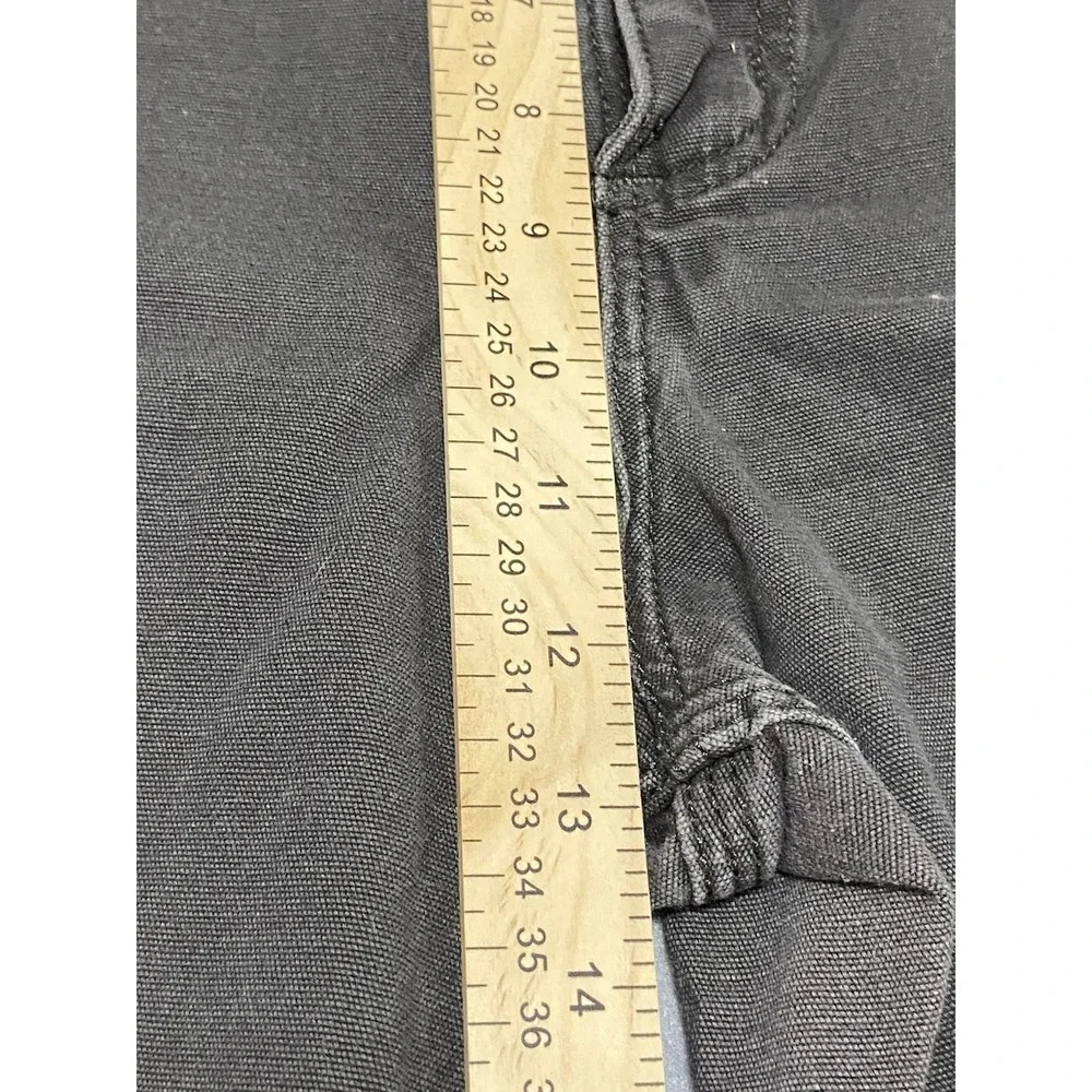 Carhartt Mens 40x30 Relaxed Fit Canvas Work Pants Shadow Grey 102291-306